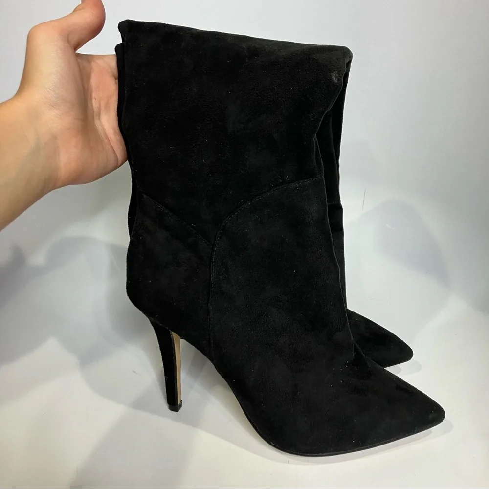 Rock & Republic black heeled‎ boots over the knee women’s size 8.5 dressy